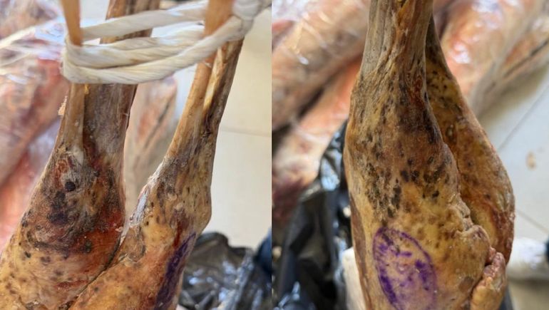 Continúan los decomisos de carne en comercios: llevan secuestrados más de 1300 kilos en Cipolletti.