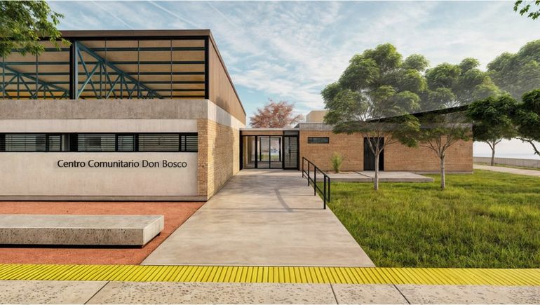 Se entregó el aporte económico para la reconstrucción del Centro Comunitario Don Bosco de Cipolletti. Se entregó el aporte económico para la reconstrucción del Centro Comunitario Don Bosco de Cipolletti.