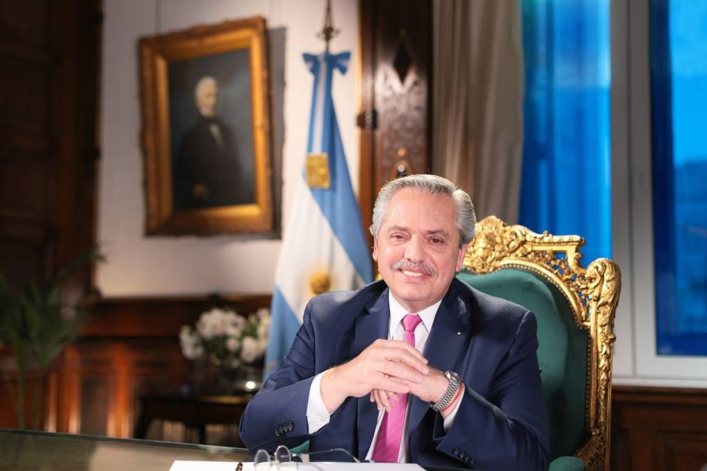 Mensaje de Navidad de Alberto: Vamos bien y vamos a estar mejor