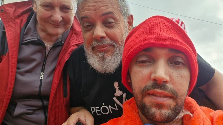Las imágenes: Pablo Grillo salió por primera vez al aire libre tras 55 días en terapia intensiva