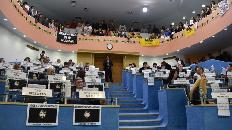 La Legislatura rionegrina pidió por Santiago Maldonado