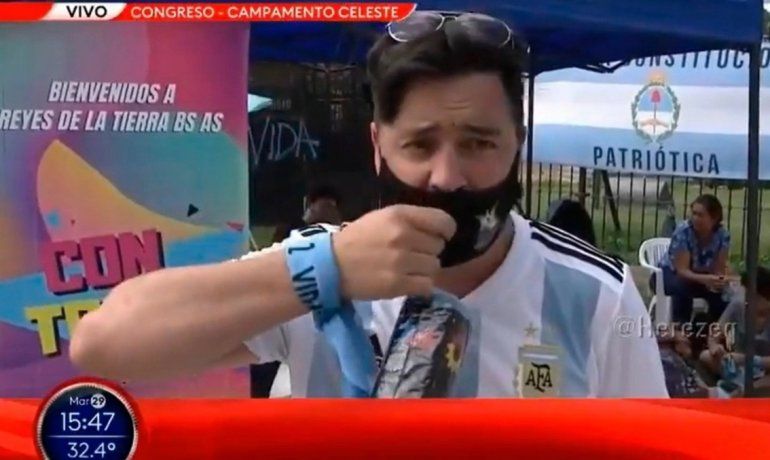 La Petisa: la historia del militante provida que se hizo viral