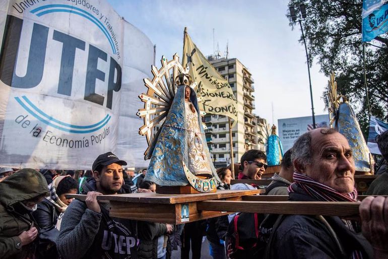 Miles de devotos se movilizar&aacute;n este mi&eacute;rcoles en Argentina.