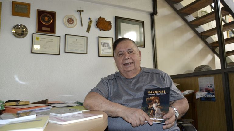 Pascual Marrazzo el empresario, Pascual Marrazzo el escritor. La doble vocación de un bonaerense nacido en Martínez y que se encariñó y afincó en Cipolletti en la década de los '60 del siglo pasado. Literal, la literatura lo salvó de la locura durante la última dictadura.