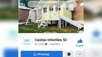 vuelven a estafar con juegos y casitas infantiles 