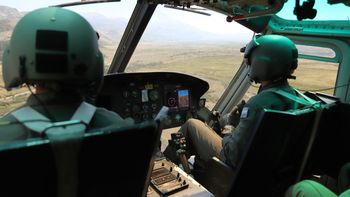 El trabajo de los helicópteros en el Valle Magdalena es clave / Foto