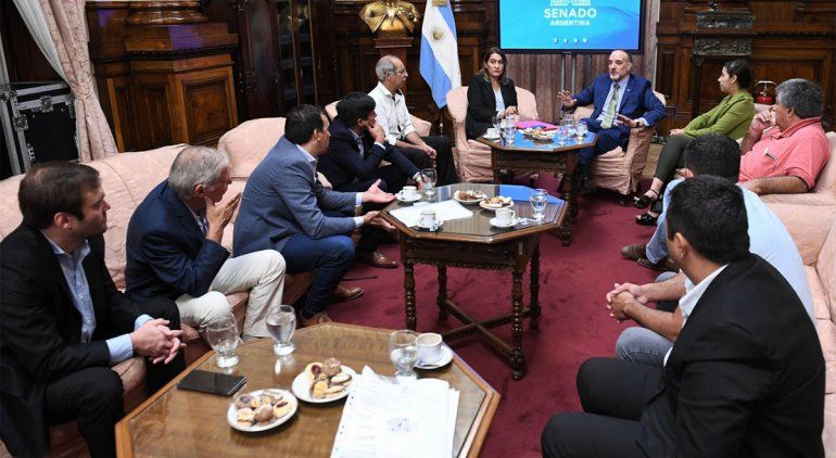 Doñate recibió a los intendentes del radicalismo