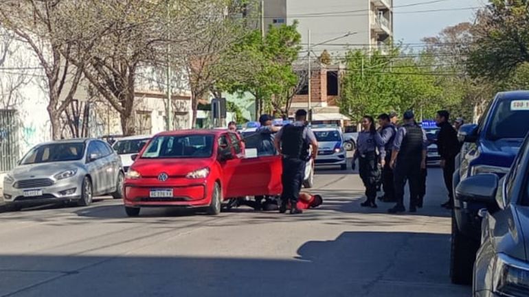La persecución comenzó en Ruta 151 y finalizó en el centro de Cipolletti.