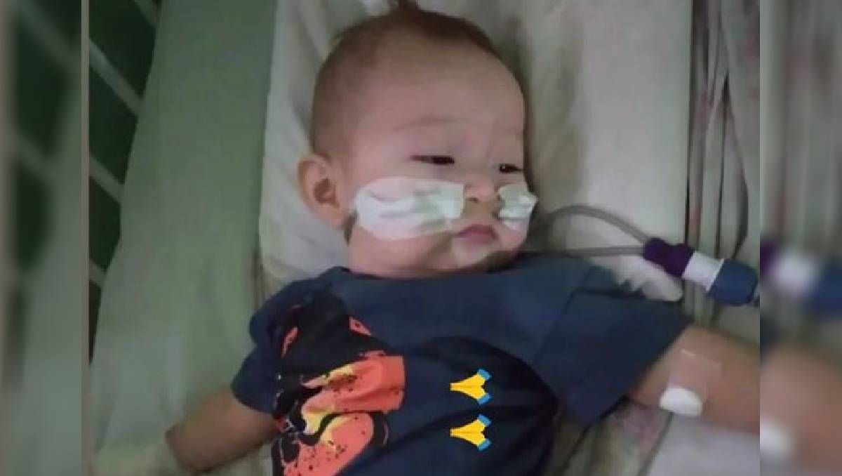 De un catarrito al traslado por neumonía: oran por Mateo