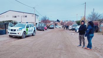 Los dos allanamientos se realizaron en el barrio Nahuel Hue. Foto: Gentileza.