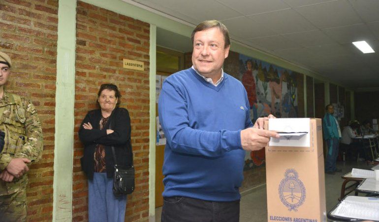 El gobernador Alberto Weretilneck