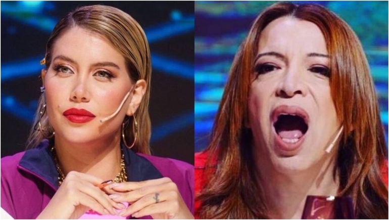 Wanda Nara bromeó con el look de Lizy Tagliani y ella le respondió con furia