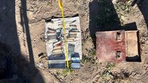 Jeringas, agujas y otros elementos importantes para la causa secuestraron en una casa de Río Colorado. 