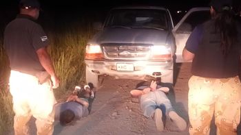 Los cuatreros fueron detenidos dentro de un campo, cerca de Viedma.