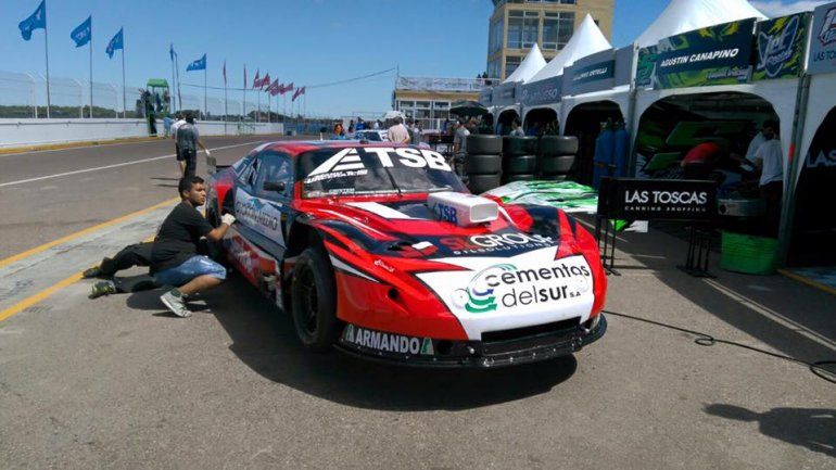 La nueva Chevy de Urcera fue la más veloz en el circuito viedmense.