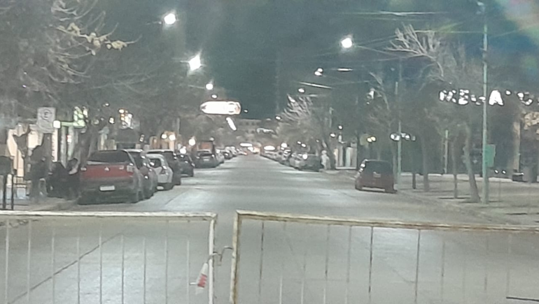 Preventivo: la Policía ya se encuentra en el centro de Cipolletti