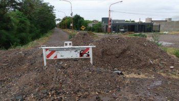 chacareros reclaman al municipio que libere paso de los libres