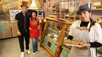 neuquen tiene su willy wonka: quien es el joven que deslumbra con esculturas de chocolate
