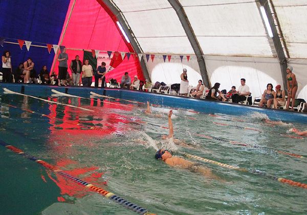 Encuentro de natación en Unión