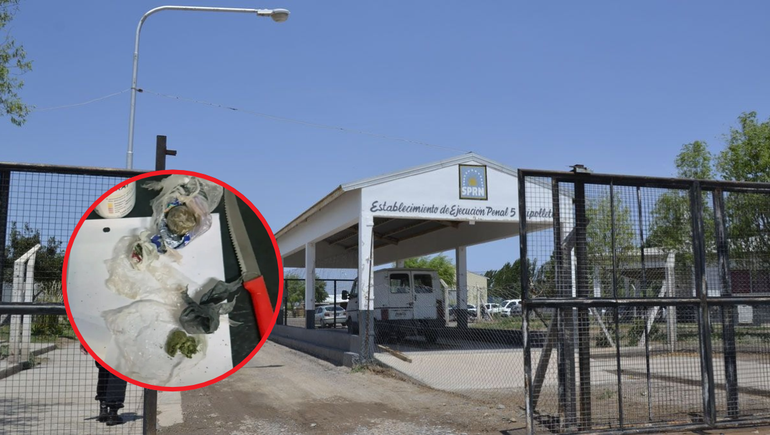 Personal del Servicio Penitenciario logró impedir el ingreso de marihuana al penal de Cipolletti.