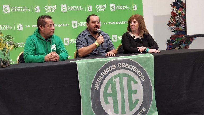 Pase a planta: ATE realizó capacitación para municipales de Cipolletti