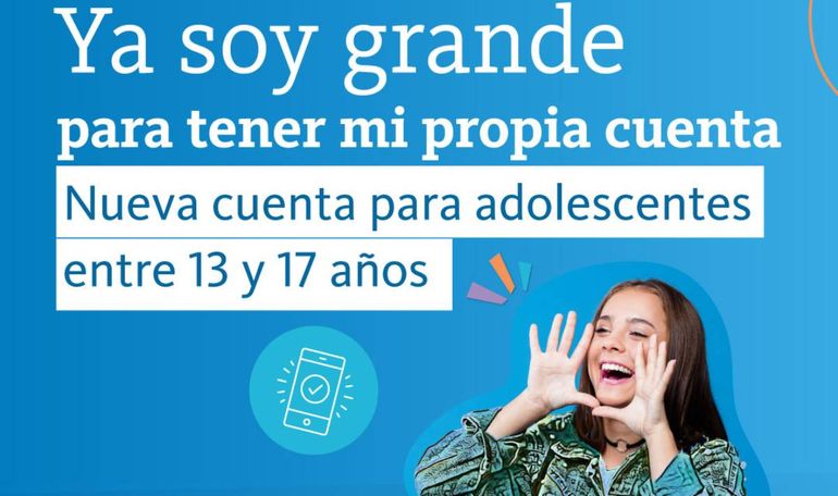 El Banco Nación lanza una cuenta para adolescentes 100% digital y gratuita