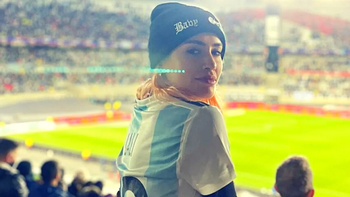 La furiosa reacción de Lali Espósito por la derrota argentina