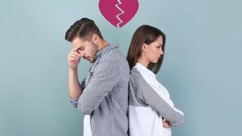 El amor se terminó y tuvieron que dirimir su caso en la Justicia.