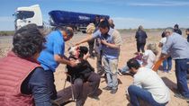 Una de las personas heridas en el choque en la ruta 151.