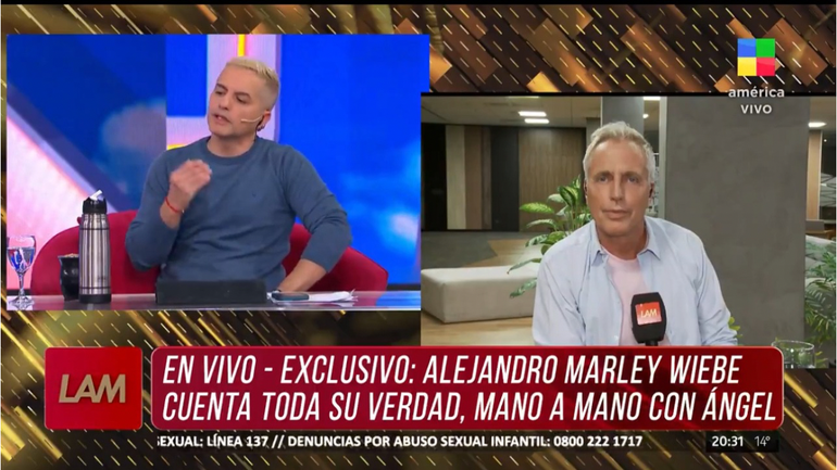 Él (por el denunciante) me perseguía todo el tiempo