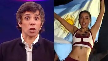 El periodista cruzó a la Nena de Argentina&nbsp;