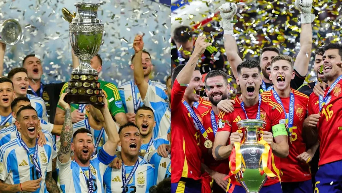 Las posibles sedes para la Finalissima entre Argentina y España.