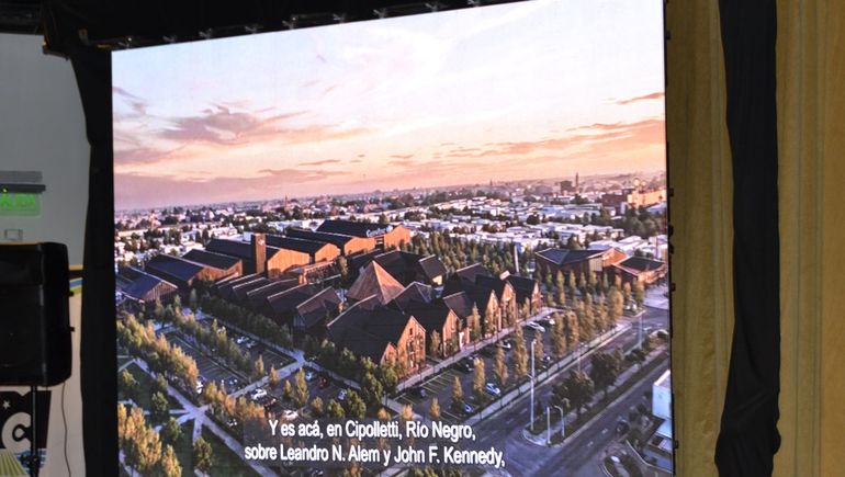 Se presentó oficialmente el proyecto privado que buscará convertir el predio de Kennedy y Alem en un centro comercial. Se presentó oficialmente el proyecto privado que buscará convertir el predio de Kennedy y Alem en un centro comercial.
