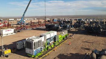 Vaca Muerta en el centro de la escena. | LMCipolletti.com Vaca Muerta en el centro de la escena.