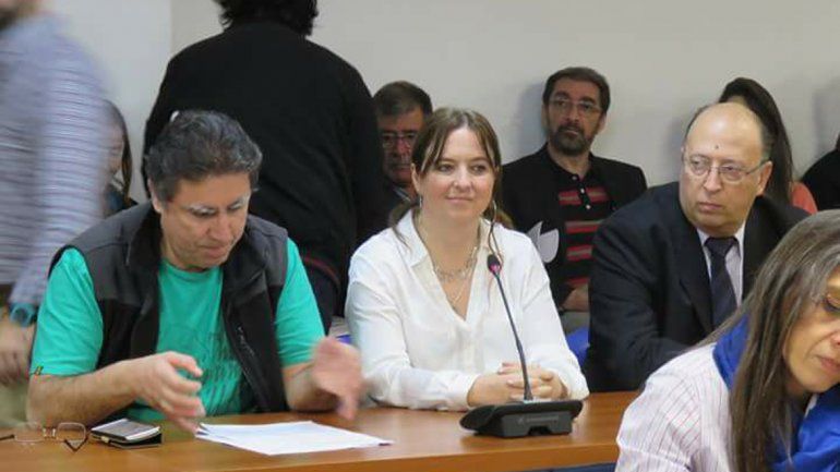 La senadora tuvo respaldo de los chacareros de Fernández Oro.