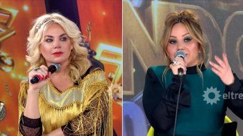 escandalo en el cantando: karina se enojo con esmeralda mitre y le puso un 1
