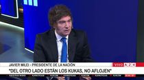 javier milei descarto que el apoyo de trump dependa de las proximas elecciones: el respaldo esta garantizado