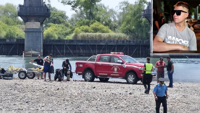 La búsqueda de Rodrigo, el joven desaparecido en el Dique Ballester.