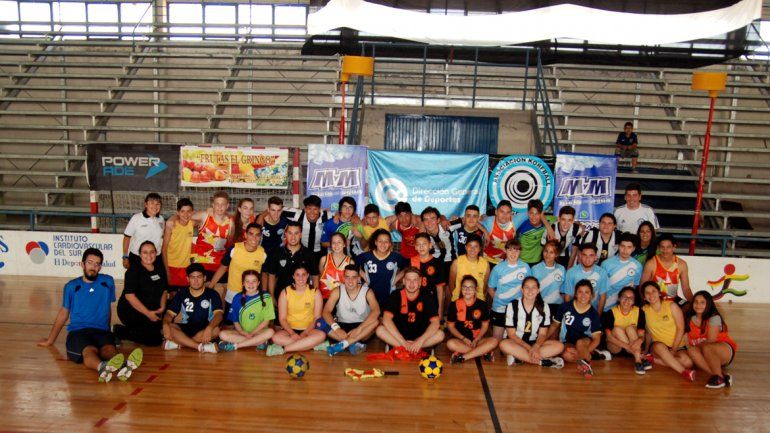 Los protagonistas del torneo Nacional en el Estadio Municipal.&nbsp;