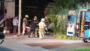 dolor en el club san martin por la tragedia de calle alem