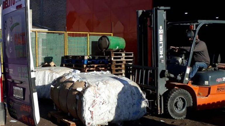 El organismo participa de la campaña nacional de reciclaje.