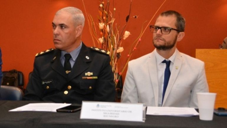 Río Negro disertó sobre su nueva currícula de formación policial