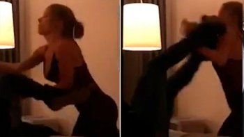 aparecio un video de la pelea de neymar y la mujer que lo acuso de violacion