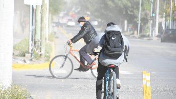 el pronostico anticipa fuertes rafagas y descenso de las temperaturas