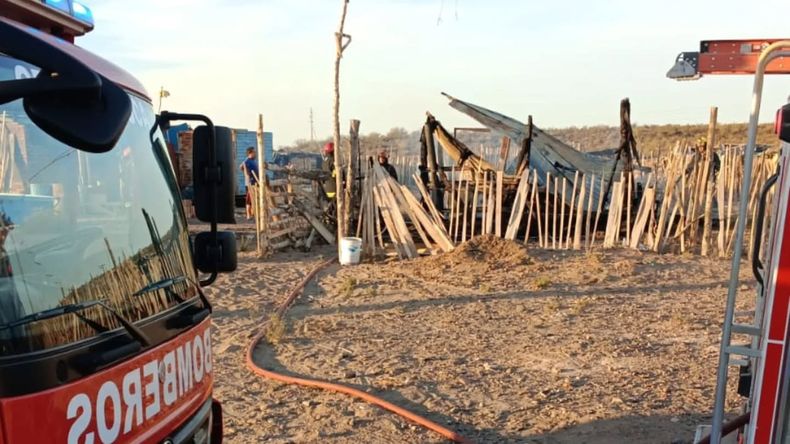 El incendio fatal dejó una víctima de 40 años.&nbsp;