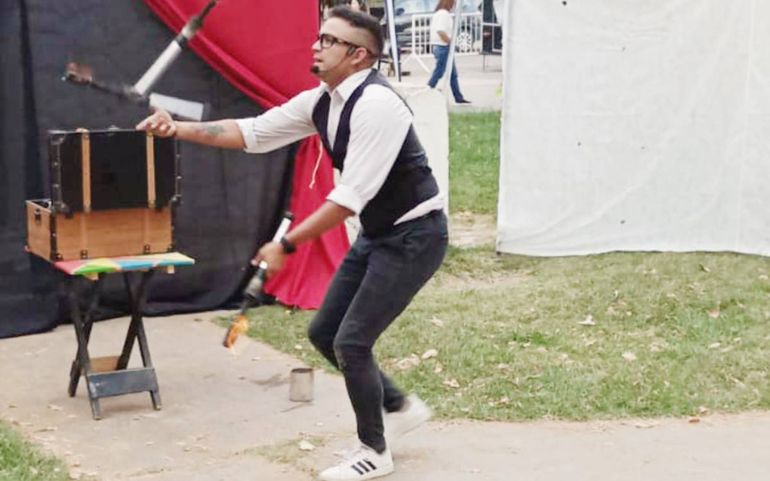 El Mago Miguel estará en la Feria el sábado.
