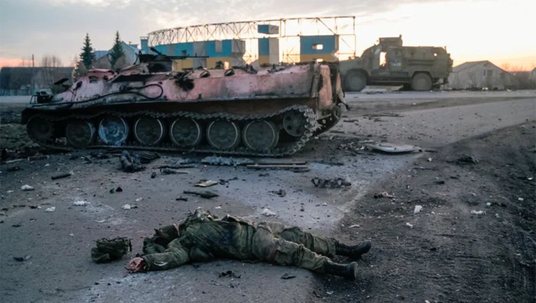 La primera jornada de ataques en Ucrania ya suma 137 muertos