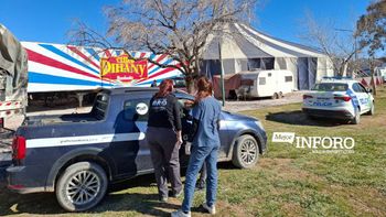 El circo fue allanado este viernes. Foto Inforo