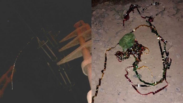 El apagón en el Alto Valle fue provocado por la pirotecnia ilegal en Neuquén