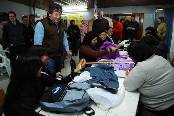 Barbeito y Arriaga en Cinco Saltos